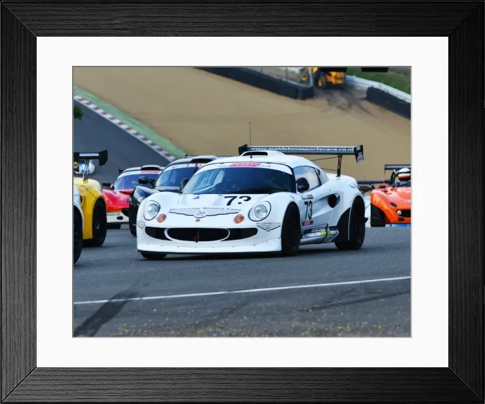 Framed Print : CJ4 5914 Adrian Hall, Exige S1 Framed Print : CJ4 5914 Adrian Hall, Exige S1