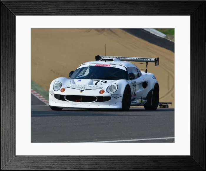 Framed Print : CJ4 5928 Adrian Hall, Exige S1