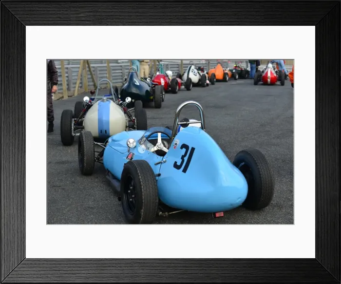 Framed Print : CJ4 8773 Justin Fleming, Lola Mk2