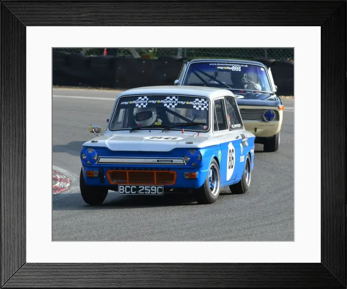 Framed Print : CJ4 8886 Andy Jones, Singer Chamois, BCC 259 C