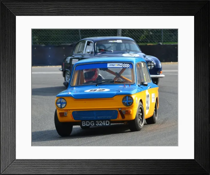 Framed Print : CJ4 8889 Colin Gunton, Hillman Imp