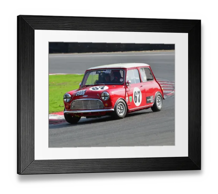 Framed Print : CJ4 8909 Peter Morgan, Austin Mini, AKB 258 B Framed Print : CJ4 8909 Peter Morgan, Austin Mini, AKB 258 B