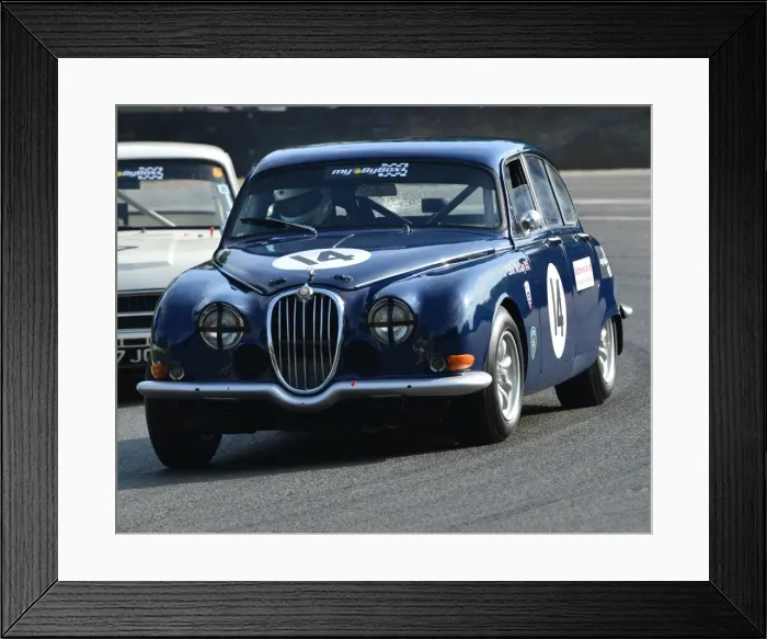 Framed Print : CJ4 8914 Colin McKay, Jaguar S-Type
