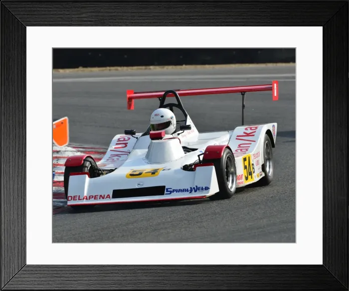 Framed Print : CJ4 8936 Barry Webb, Mallock Mk16BW