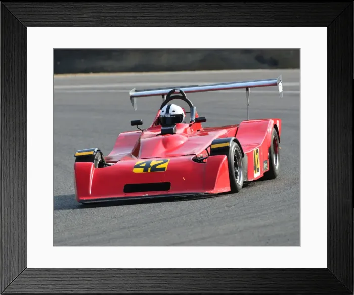 Framed Print : CJ4 8937 Morris Hart, Mallock Mk20