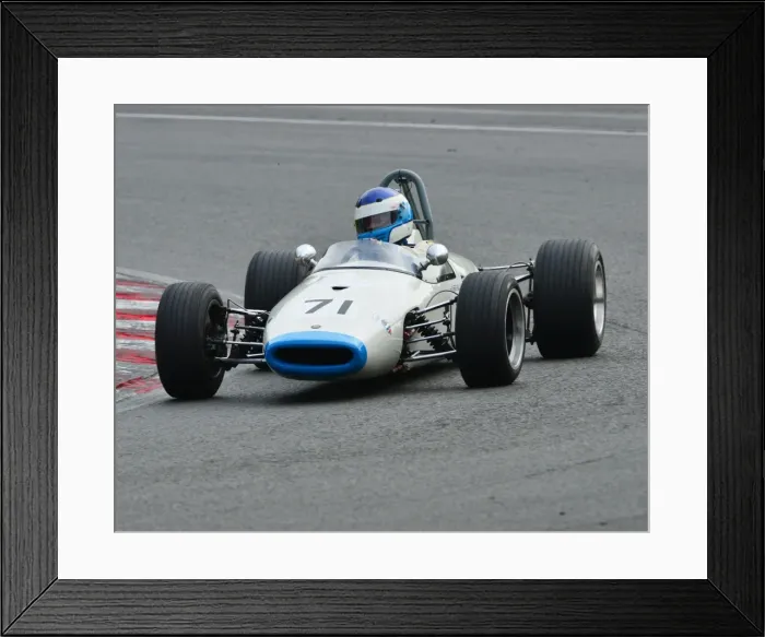 Framed Print : CJ4 9078 Chris Holland, Brabham BT21 Framed Print : CJ4 9078 Chris Holland, Brabham BT21