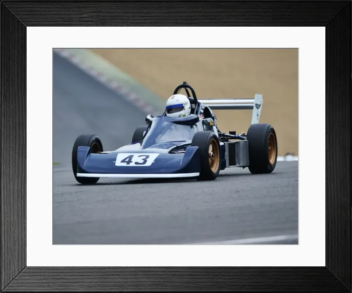 Framed Print : CJ4 9109 Jan Langdon, Reynard SF78