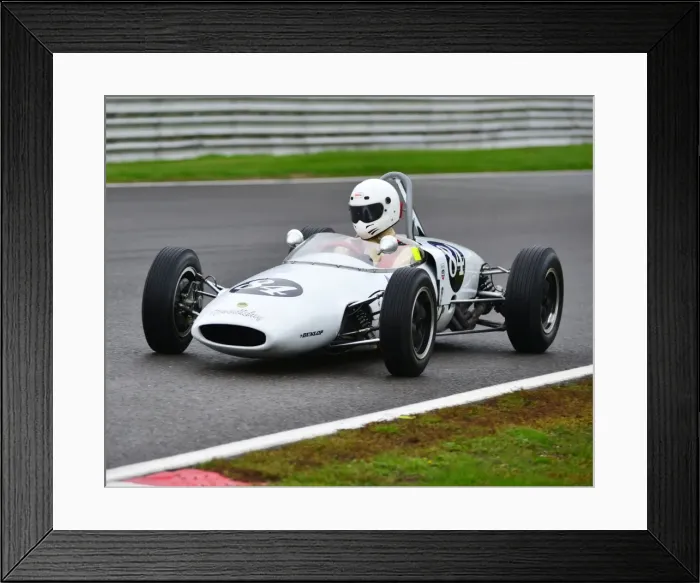 Framed Print : CJ4 9169 Jack Woodhouse, Lotus 20-22 Framed Print : CJ4 9169 Jack Woodhouse, Lotus 20-22