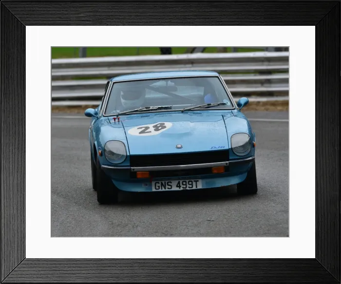 Framed Print : CJ4 9400 John Hall, Datsun 260Z