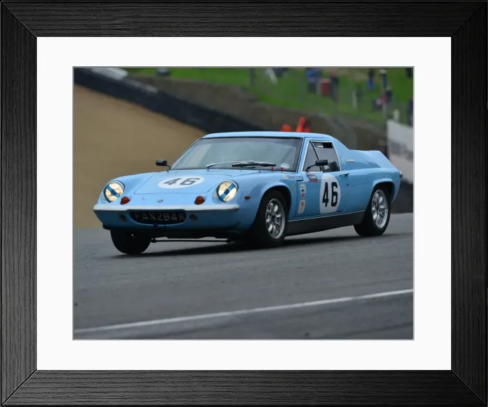 Framed Print : CJ4 9465 Oliver Ford, Lotus Europa