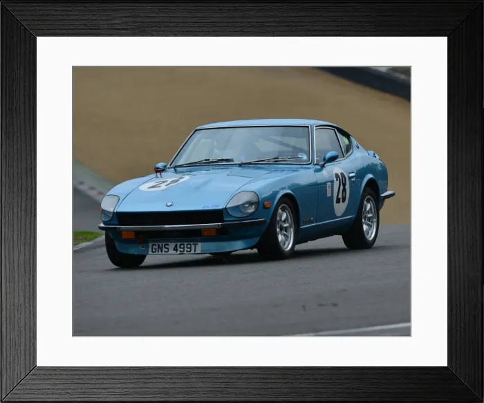 Framed Print : CJ4 9478 John Hall, Datsun 260Z Framed Print : CJ4 9478 John Hall, Datsun 260Z