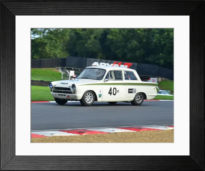 Framed Print : CJ4 9670 Jonathan Townsend, Ford Lotus Cortina Framed Print : CJ4 9670 Jonathan Townsend, Ford Lotus Cortina