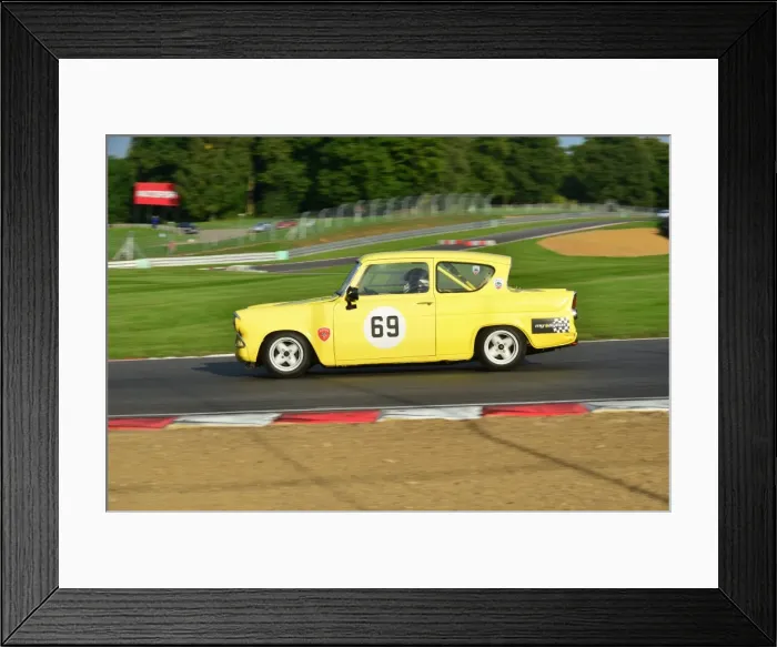 Framed Print : CJ4 9702 Bob Bullen, Ford Anglia 105E Framed Print : CJ4 9702 Bob Bullen, Ford Anglia 105E