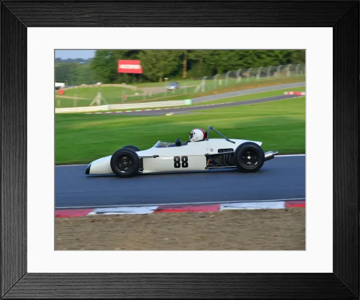 Framed Print : CJ4 9838 Michael Scott, Brabham BT28 Framed Print : CJ4 9838 Michael Scott, Brabham BT28