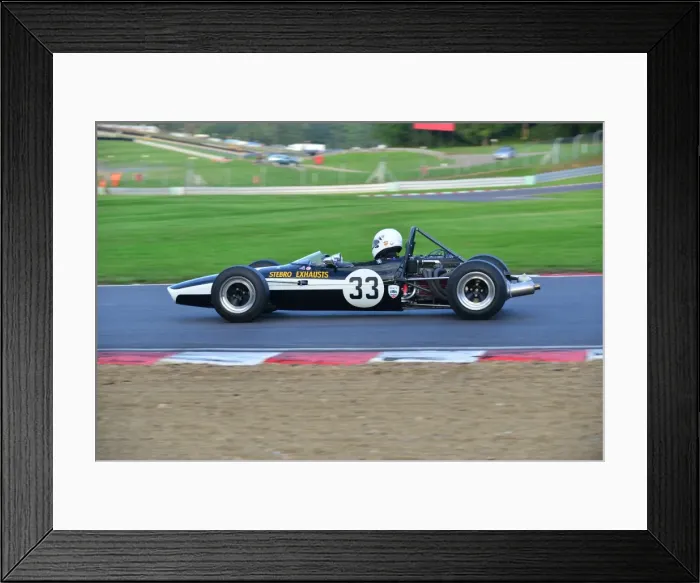 Framed Print : CJ4 9845 Nicholas Ball, Chevron B14