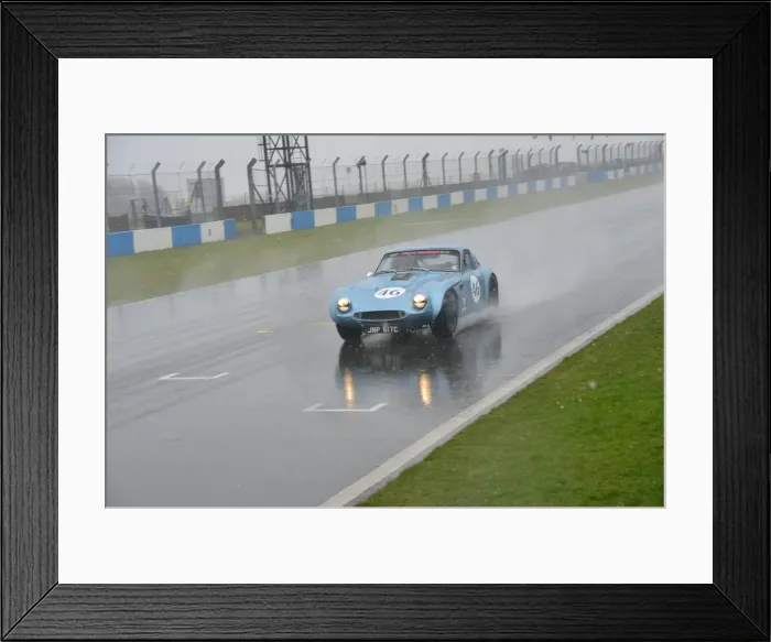 Framed Print : CJ3 0974 Mike Whitaker, TVR Griffith, JNP 617 C Framed Print : CJ3 0974 Mike Whitaker, TVR Griffith, JNP 617 C