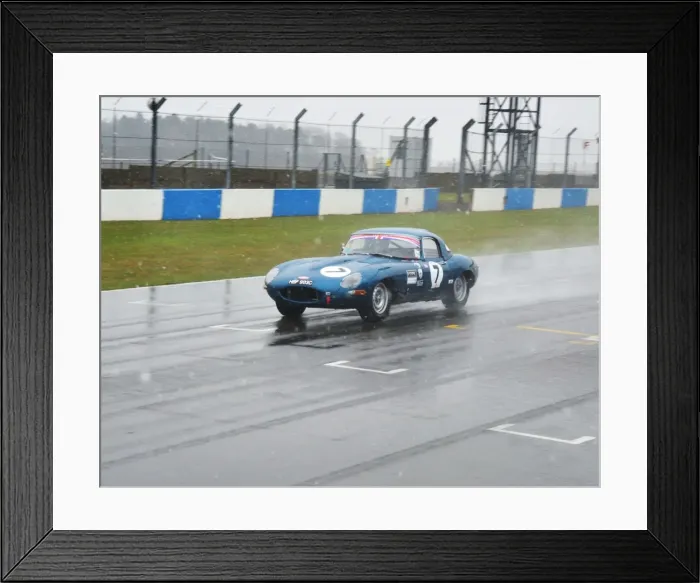 Framed Print : CJ3 0975 Robert Gate, Jaguar E-type, HBF 903 C Framed Print : CJ3 0975 Robert Gate, Jaguar E-type, HBF 903 C