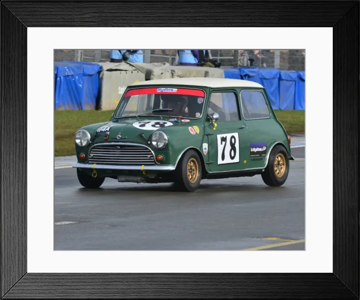 Framed Print : CJ3 1107 Colin Flynn, Morris Mini Cooper S Framed Print : CJ3 1107 Colin Flynn, Morris Mini Cooper S