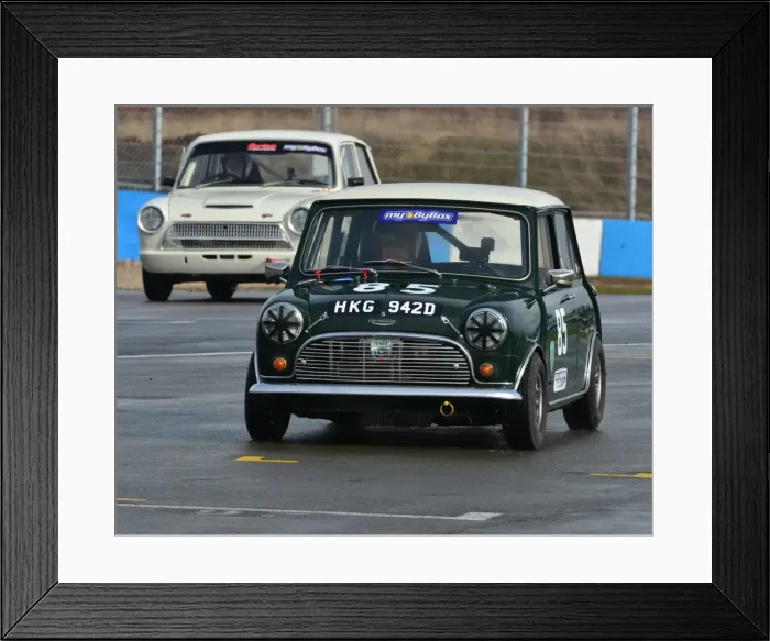 Framed Print : CJ3 1116 Roger Godfrey, Austin Cooper S, HKG 942 D Framed Print : CJ3 1116 Roger Godfrey, Austin Cooper S, HKG 942 D