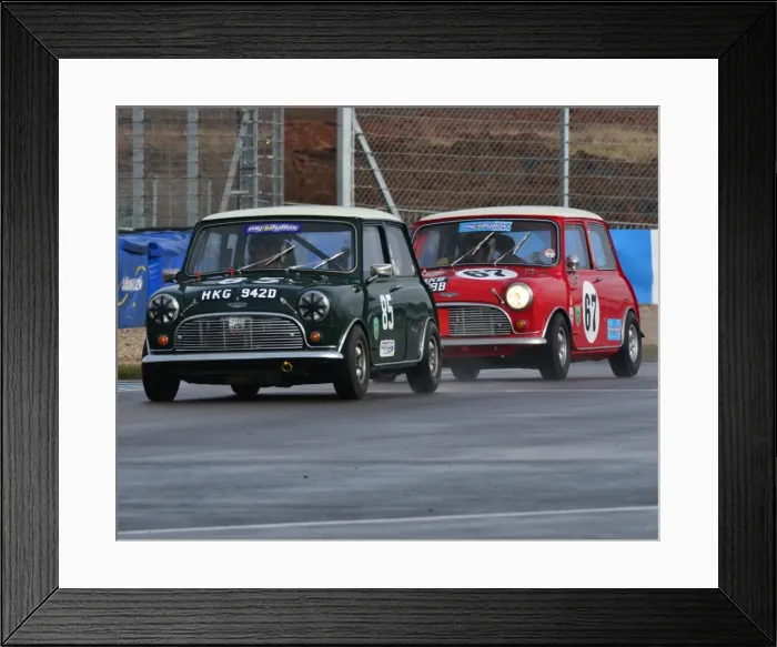 Framed Print : CJ3 1167 Roger Godfrey, Austin Cooper S, Pete Morgan, Austin Mini Framed Print : CJ3 1167 Roger Godfrey, Austin Cooper S, Pete Morgan, Austin Mini