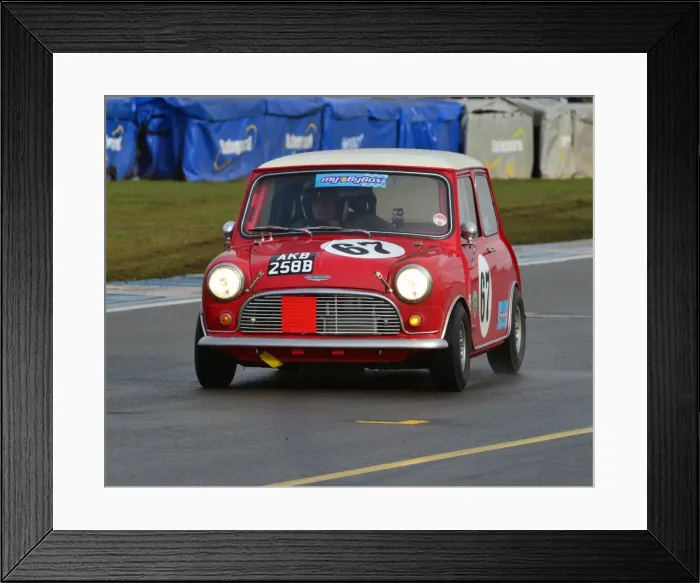 Framed Print : CJ3 1217 Pete Morgan, Austin Mini, AKB 258 B Framed Print : CJ3 1217 Pete Morgan, Austin Mini, AKB 258 B