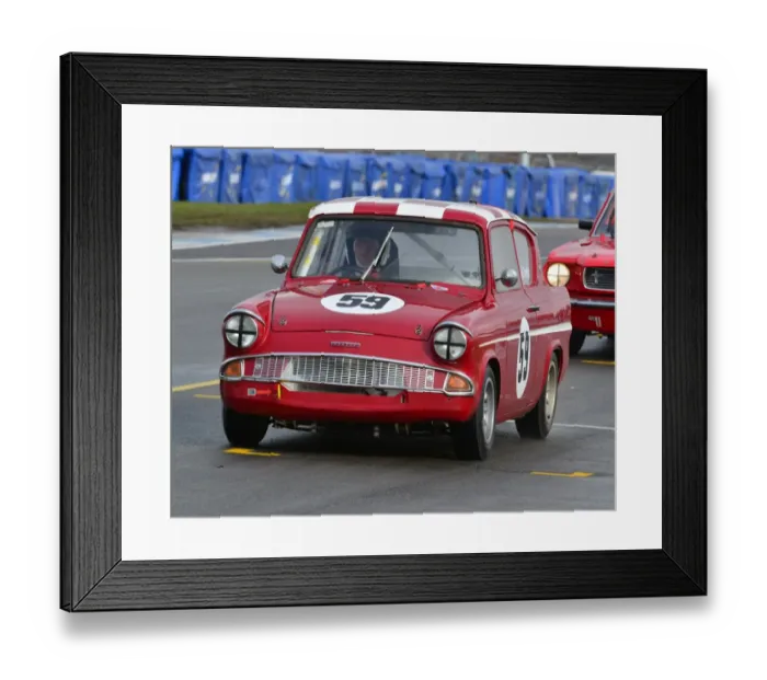 Framed Print : CJ3 1221 David Tomlin, Ford Anglia 105E Framed Print : CJ3 1221 David Tomlin, Ford Anglia 105E