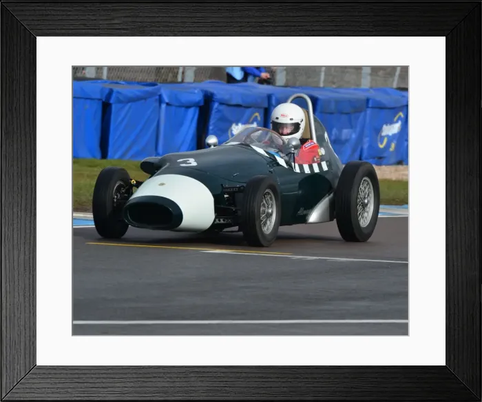 Framed Print : CJ3 1291 Richard Pugh, Stanguellini FJ