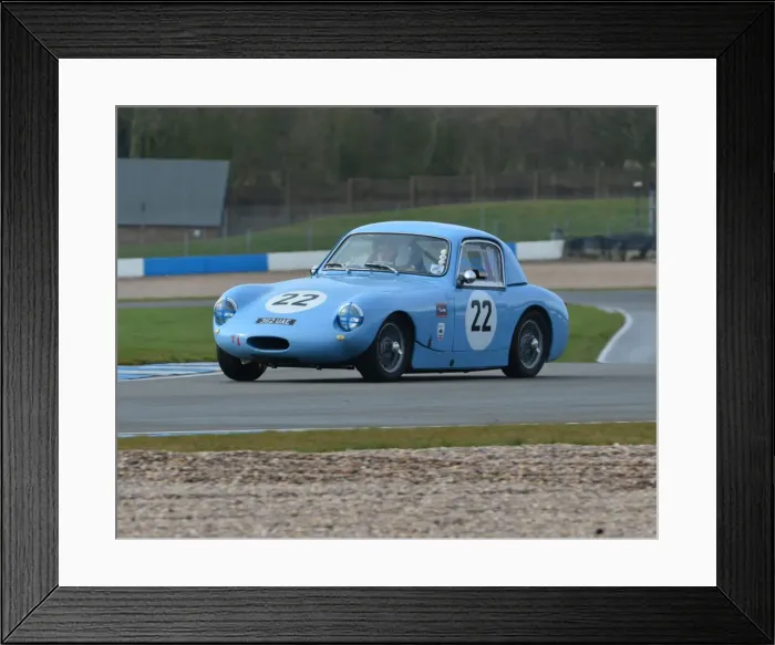 Framed Print : CJ3 1331 Tony Davis, Austin Healey Sprite Mk1, 362 UAE