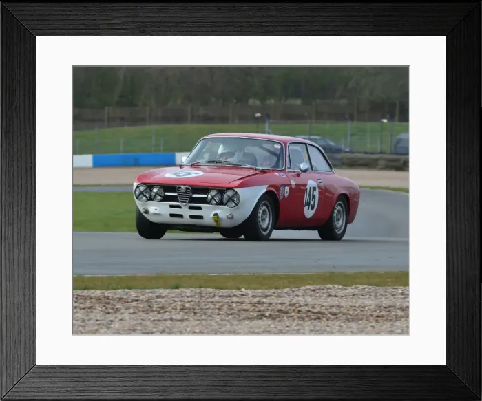 Framed Print : CJ3 1337 Johan Denekamp, Alfa Romeo GTV