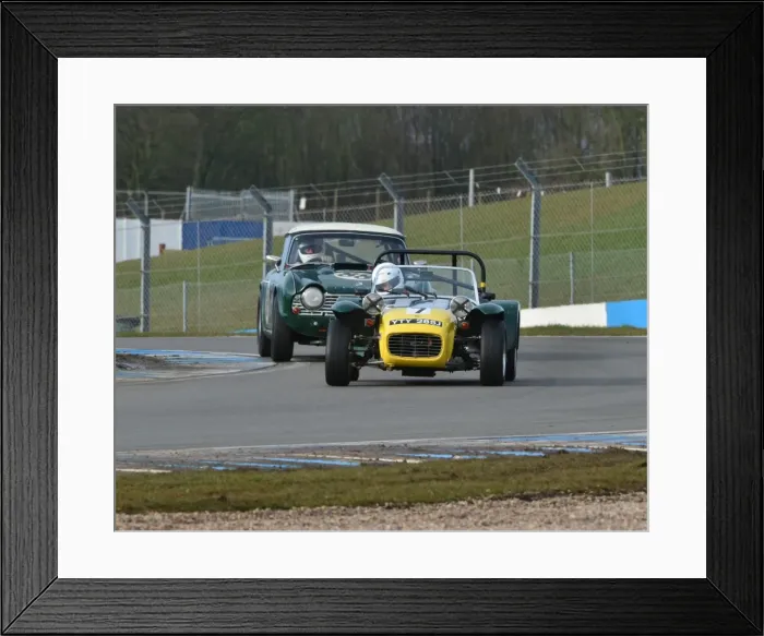 Framed Print : CJ3 1430 Simon Haughton, Lotus 7, YTY 285 J Framed Print : CJ3 1430 Simon Haughton, Lotus 7, YTY 285 J