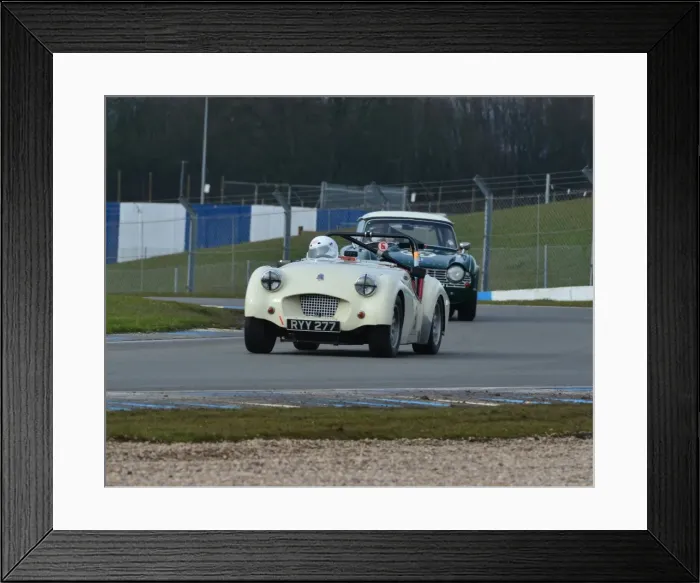 Framed Print : CJ3 1356 Richard Owen, Triumph TR2, RYY 277 Framed Print : CJ3 1356 Richard Owen, Triumph TR2, RYY 277