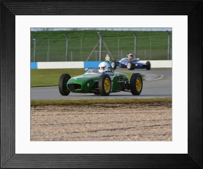 Framed Print : CJ3 1517 Robert Barrie, Lotus 18 Framed Print : CJ3 1517 Robert Barrie, Lotus 18