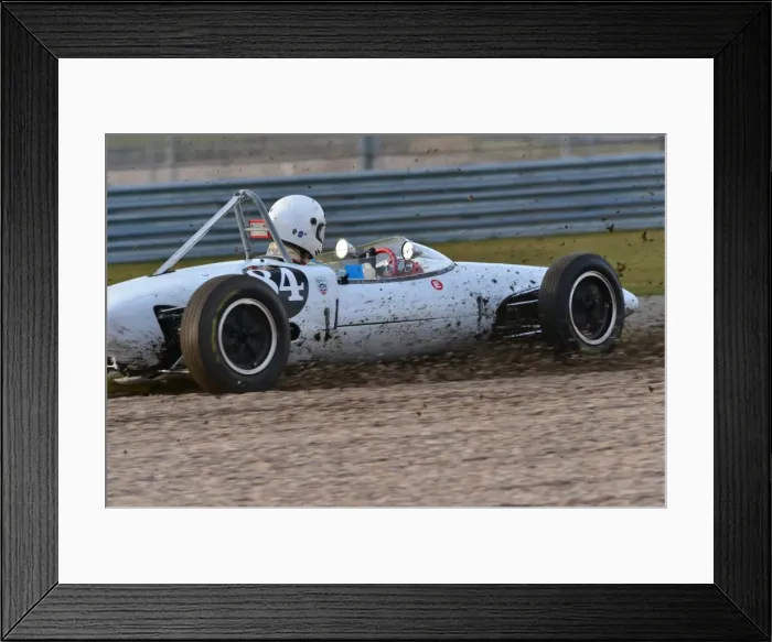 Framed Print : CJ3 1589 Jack Woodhouse, Lotus 20-22 Framed Print : CJ3 1589 Jack Woodhouse, Lotus 20-22