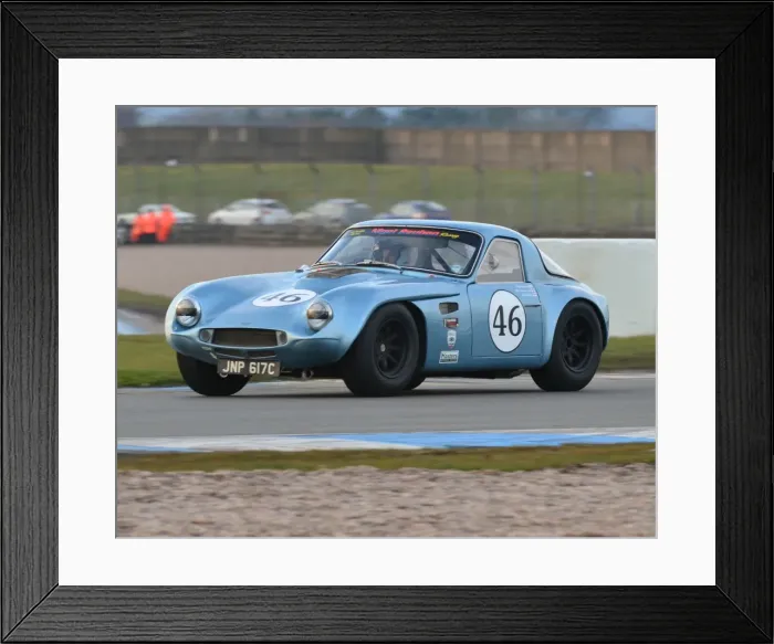 Framed Print : CJ3 1621 Mike Whitaker, TVR Griffith, JNP 617 C Framed Print : CJ3 1621 Mike Whitaker, TVR Griffith, JNP 617 C