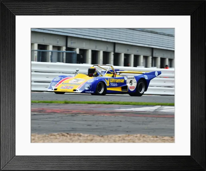 Framed Print : CJ3 6382 Kevin Wilkins, Lola T296, Martini Trophy Framed Print : CJ3 6382 Kevin Wilkins, Lola T296, Martini Trophy