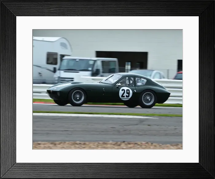 Framed Print : CJ3 6386 Keith Ahlers, Billy Bellinger, Morgan Plus 4 SLR Framed Print : CJ3 6386 Keith Ahlers, Billy Bellinger, Morgan Plus 4 SLR