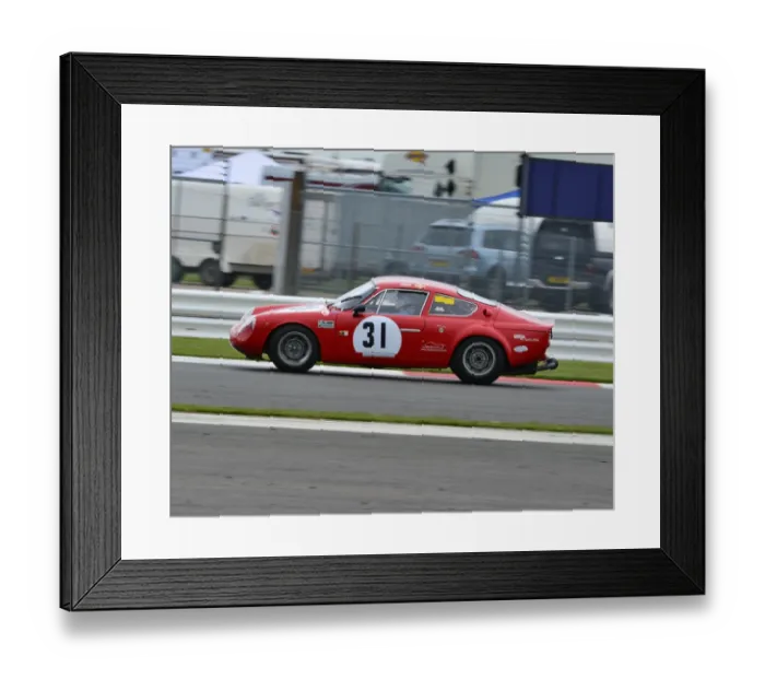 Framed Print : CJ3 6431 Paul Hocking, Gareth Burnett, Simca Abarth Framed Print : CJ3 6431 Paul Hocking, Gareth Burnett, Simca Abarth