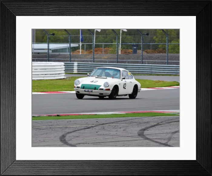 Framed Print : CJ3 6438 Oliver Benjamin, Adam Richardson, Porsche 911, YRD 492 C