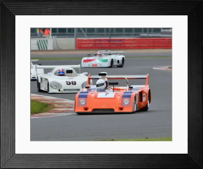 Framed Print : CJ3 6649 Julian Hire, Chevron B26 Framed Print : CJ3 6649 Julian Hire, Chevron B26