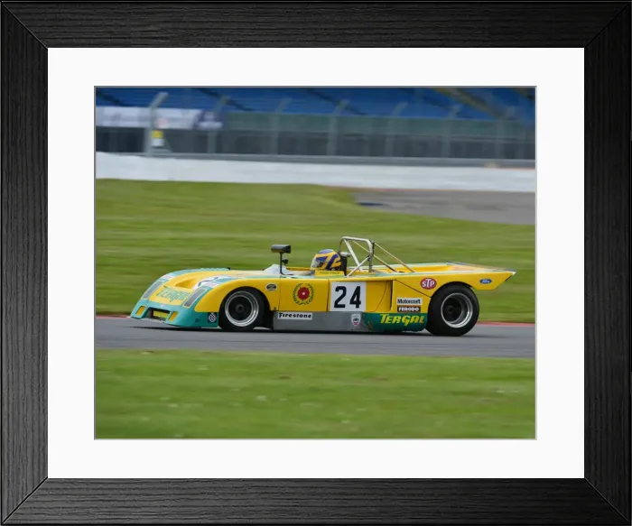 Framed Print : CJ3 6665 Hugh Price, Chevron B21