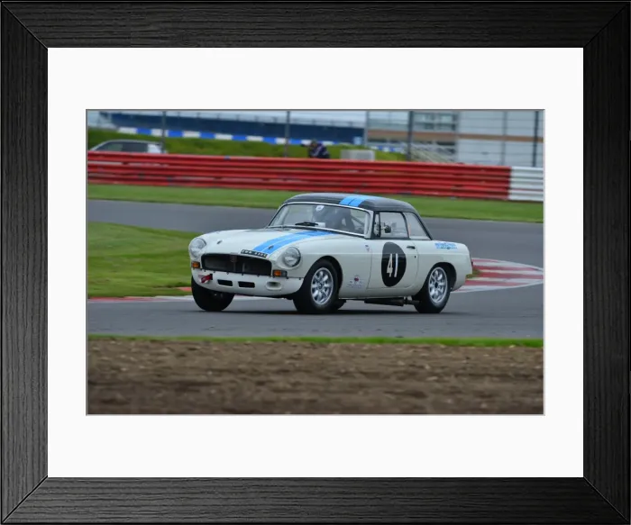 Framed Print : CJ3 6764 Peter Chambers, Nik Spencer, MGB, EWN 630 C Framed Print : CJ3 6764 Peter Chambers, Nik Spencer, MGB, EWN 630 C
