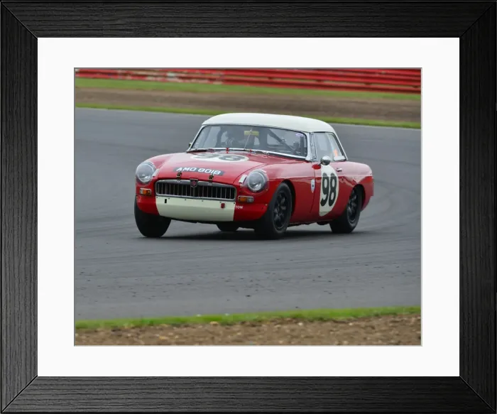 Framed Print : CJ3 6786 Andrew Bentley, MGB Framed Print : CJ3 6786 Andrew Bentley, MGB