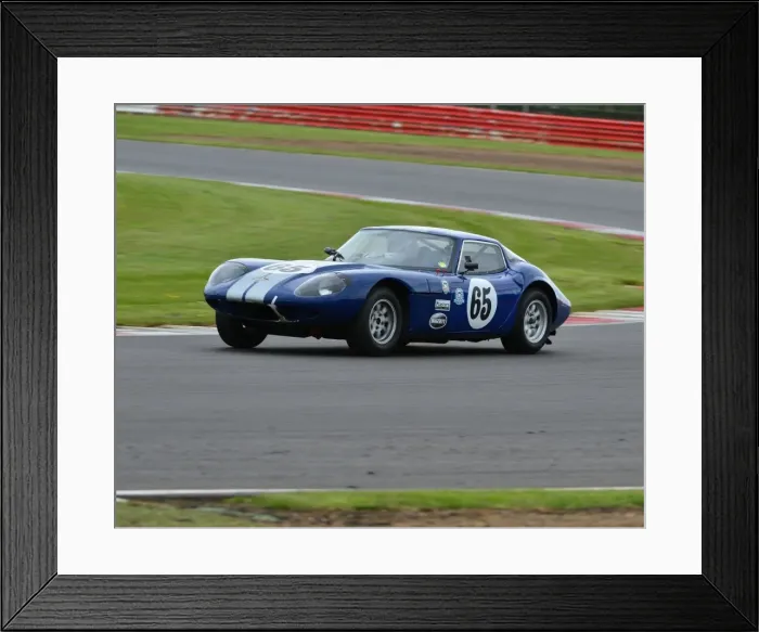 Framed Print : CJ3 6827 Peter Thompson, Marcos 1800GT Framed Print : CJ3 6827 Peter Thompson, Marcos 1800GT