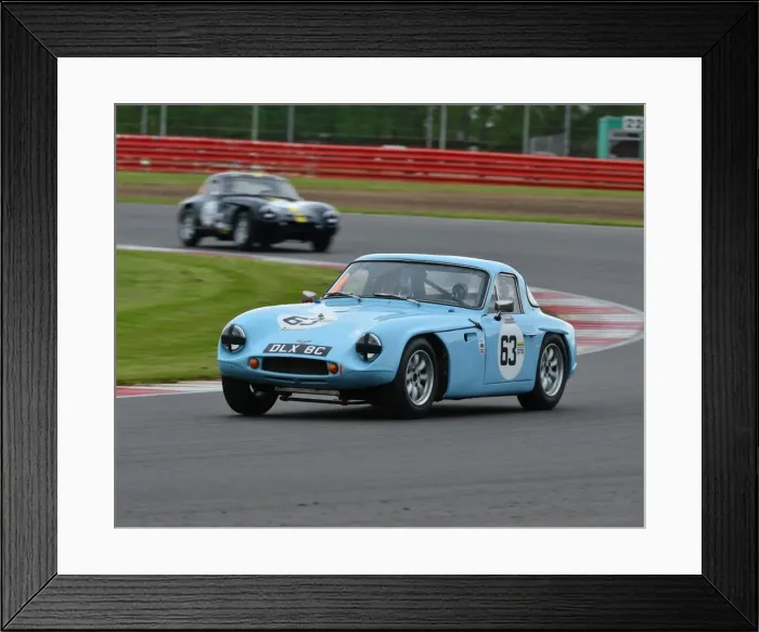 Framed Print : CJ3 6842 David Thompson, Jon Wolfe, TVR Grantura Mk III Framed Print : CJ3 6842 David Thompson, Jon Wolfe, TVR Grantura Mk III