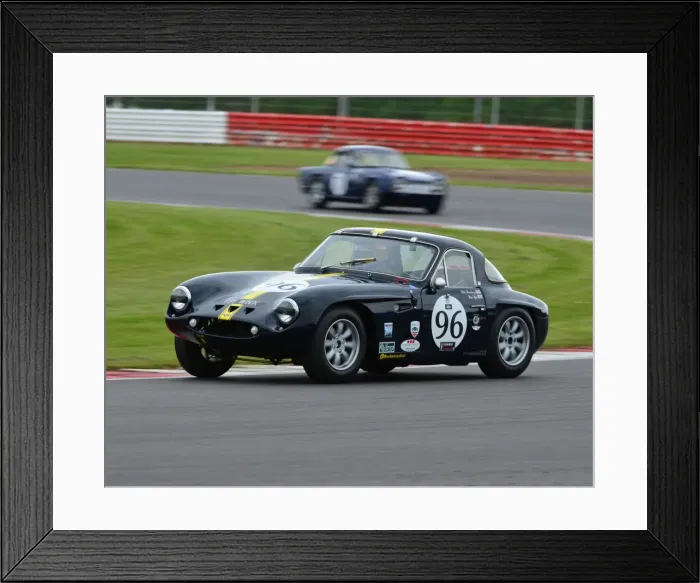 Framed Print : CJ3 6843 Robi Bernberg, Paul Ugo, TVR Grantura Framed Print : CJ3 6843 Robi Bernberg, Paul Ugo, TVR Grantura