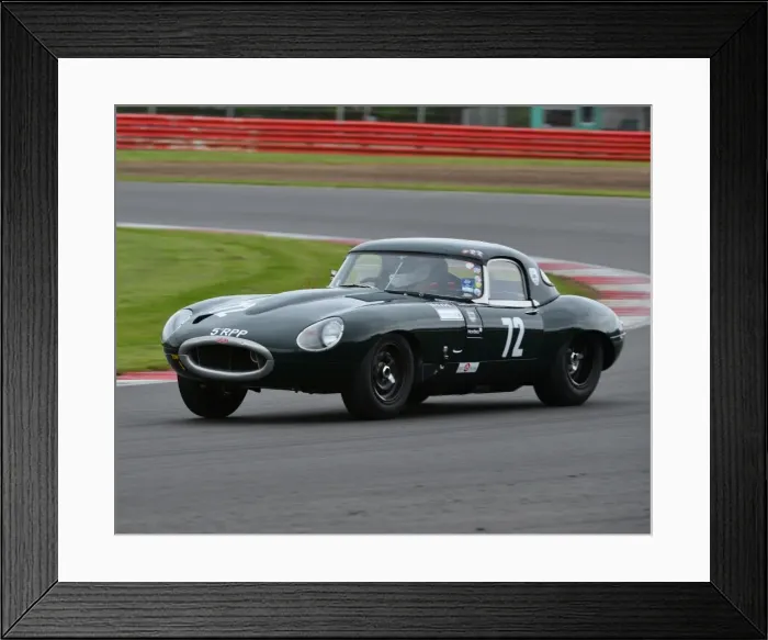 Framed Print : CJ3 6860 Jamie Boot, Jaguar E-Type, 5 RPP Framed Print : CJ3 6860 Jamie Boot, Jaguar E-Type, 5 RPP
