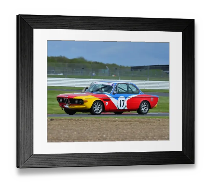 Framed Print : CJ3 6994 William Jenkins, BMW 3-0 CSL Framed Print : CJ3 6994 William Jenkins, BMW 3-0 CSL