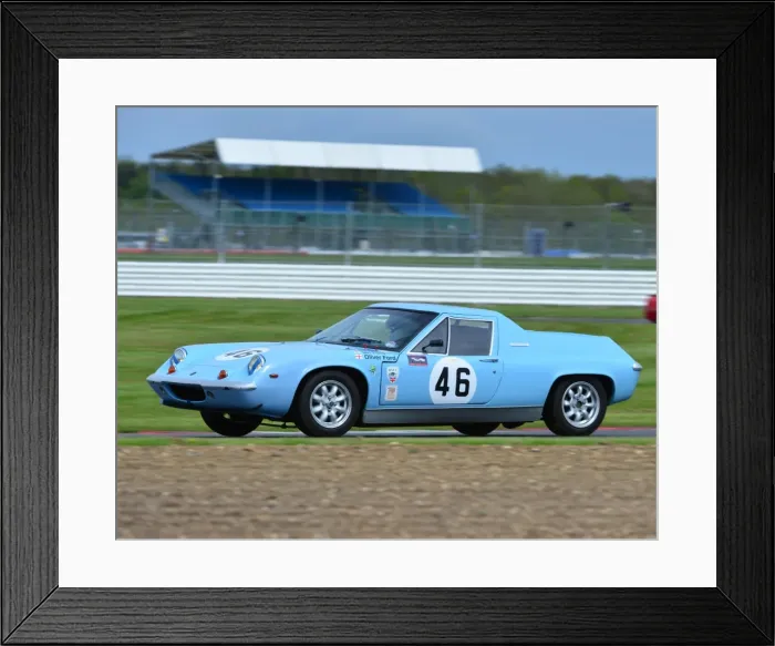 Framed Print : CJ3 6995 Oliver Ford, Lotus Europa