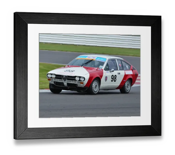 Framed Print : CJ3 7010 Bob Trotter, Alfa Romeo 2000 GTV Framed Print : CJ3 7010 Bob Trotter, Alfa Romeo 2000 GTV