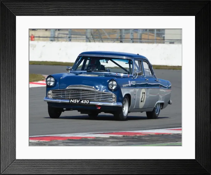 Framed Print : CJ3 2163 James Turner, Ford Zodiac Mk 2